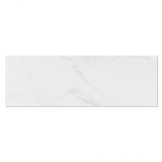 Marmor Kakel Lincoln Vit Matt-Relief 30x90 cm